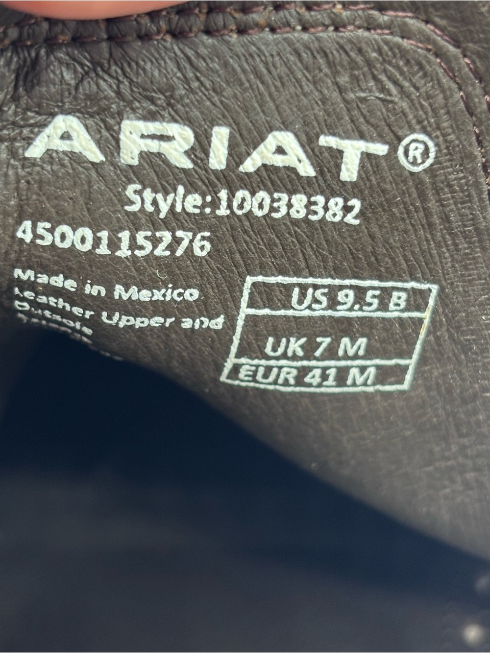 Ariat Dixon Studded Women’s Western Ankle Boots Tan Leather - size 9.5 - Picture 5 of 13